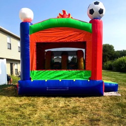 all star sports bounce house side view rental carmel indiana 1.jpg 1 1 All-Star Sports Bounce House with Slide and Pool