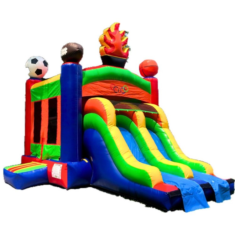 All-Star Sports Bounce House with Slide Dry Rental
